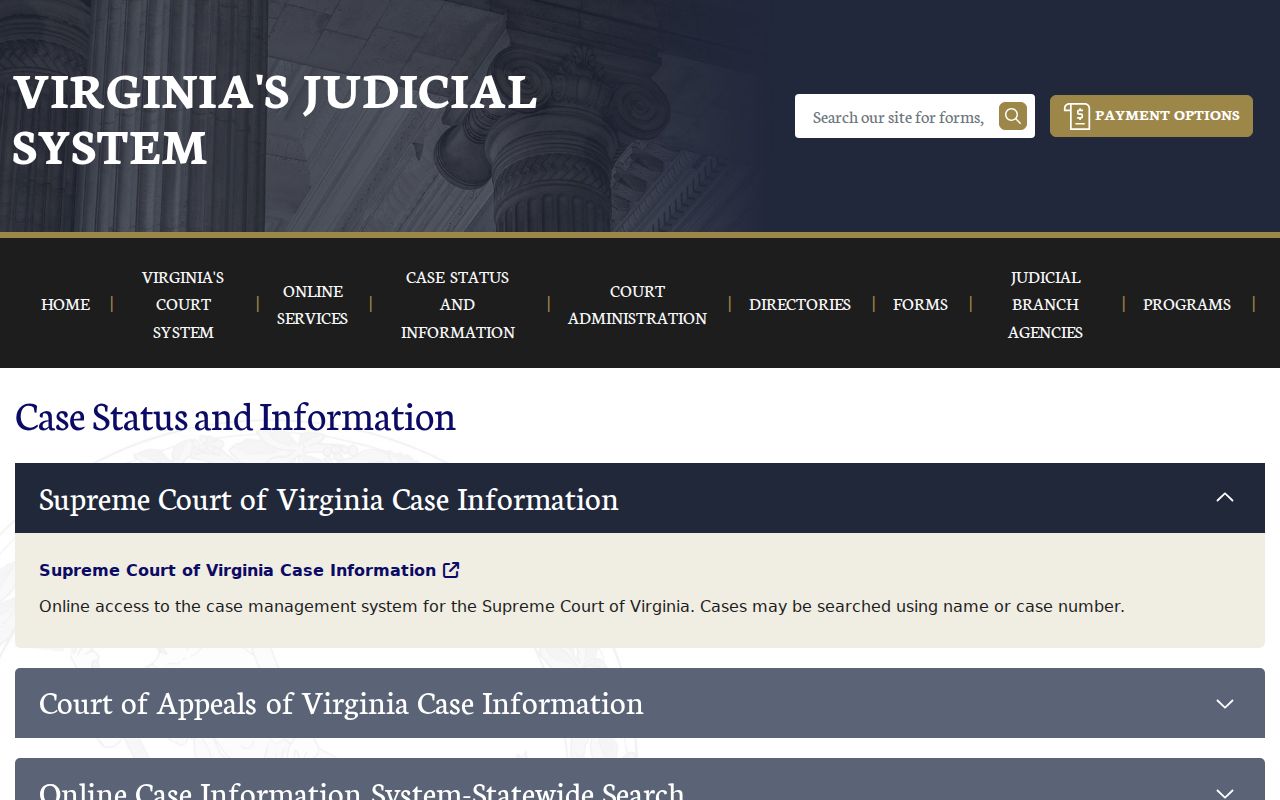 Prince George County criminal court cases Virginia search hub
